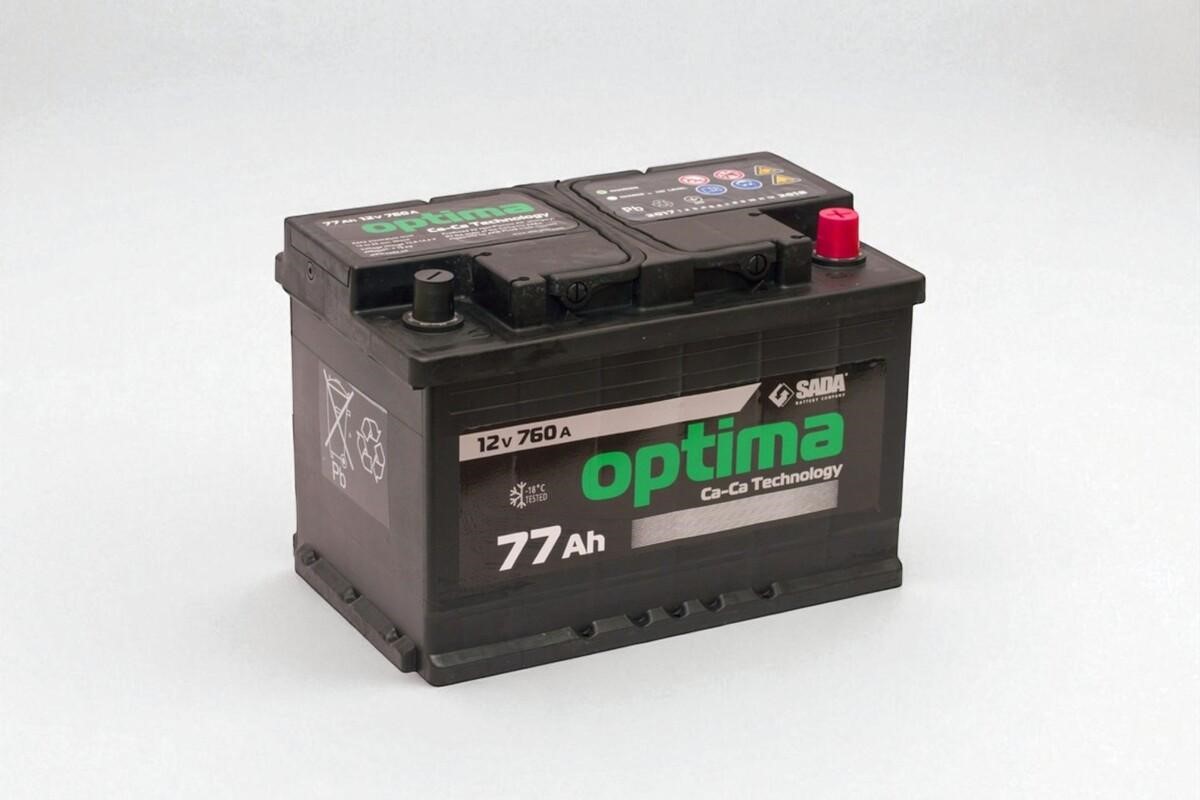 Акумулятор 77Ah Optima євро